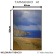 Quadro Decorativo - Harmonia da Praia e Montanhas Sob o Céu Tempestuoso na internet