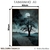 Imagem do Quadro Decorativo - Pintura Silhueta Lunar