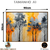 Quadro Decorativo - Coleção {Autumnal Abstract} #10 - Damuvia - Quadros Decorativos com Moldura Filete