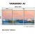 Kit 3 Quadros Decorativos - Coleção {Seaside Meditation} #10 - Damuvia - Quadros Decorativos com Moldura Filete