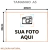 Quadro Decorativo Personalizado - Moldura Filete (Horizontal)
