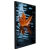Quadro Decorativo - Folha de Outono Flutuando Sobre o Lago - comprar online