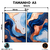 Imagem do Kit 2 Quadros Decorativos - Ondas de Mármore Azul