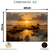 Quadro Decorativo - Cavalos ao Crepúsculo Dourado na internet