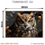 Quadro Decorativo - Coruja de Olhos Laranja - loja online