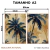 Kit 2 Quadros Decorativos - Pintura Paraíso das Palmeiras - comprar online