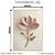 Quadro Decorativo - Flor Estilizada em Gesso - loja online