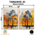 Kit 2 Quadros Decorativos - Coleção {Autumnal Abstract} #06 - Damuvia - Quadros Decorativos com Moldura Filete