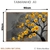 Quadro Decorativo - Vibração Dourada nos Galhos - Damuvia - Quadros Decorativos com Moldura Filete