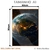 Imagem do Quadro Decorativo - Planeta Terra Brilhante