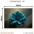 Quadro Decorativo - Flor Azul em Fundo Abstrato - loja online