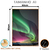 Quadro Decorativo - Aurora Boreal Sobre as Montanhas
