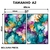 Imagem do Kit 2 Quadros Decorativos - Explosão de Cores com Toques Dourados