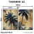 Kit 2 Quadros Decorativos - Pintura Paraíso das Palmeiras - comprar online