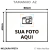 Quadro Decorativo Personalizado - Moldura Filete (Horizontal) - Damuvia - Quadros Decorativos com Moldura Filete