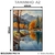 Quadro Decorativo - Pintura Reflexões de Outono na Tranquilidade da Montanha - Damuvia - Quadros Decorativos com Moldura Filete