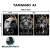 Imagem do Kit 3 Quadros Decorativos - Foco Disciplina e Execução (Gold Marble)