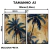 Kit 2 Quadros Decorativos - Pintura Paraíso das Palmeiras na internet