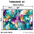 Kit 2 Quadros Decorativos - Explosão de Cores com Toques Dourados na internet