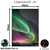 Quadro Decorativo - Aurora Boreal Sobre as Montanhas