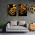 Kit 2 Quadros Decorativos - Rosas Majestosas - comprar online