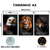 Kit 3 Quadros Decorativos - Disciplina Foco e Execução (Olho Azul) na internet