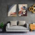 Imagem do Kit 2 Quadros Decorativos - Coleção {Luxurious Dreamlike Abstraction} #13