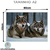 Quadro Decorativo - Coleção {Winter Wolves} #01 - Damuvia - Quadros Decorativos com Moldura Filete