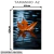 Quadro Decorativo - Folha de Outono Flutuando Sobre o Lago na internet
