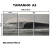 Kit 3 Quadros Decorativos - Coleção {Eternal Waves} #10 - Damuvia - Quadros Decorativos com Moldura Filete