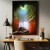 Imagem do Quadro Decorativo - Luz Celestial no Refúgio da Terra