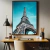 Quadro Decorativo - Torre Eiffel ao Entardecer - Damuvia - Quadros Decorativos com Moldura Filete