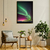 Quadro Decorativo - Aurora Boreal Sobre as Montanhas - loja online