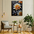 Quadro Decorativo - Chama Floral - Damuvia - Quadros Decorativos com Moldura Filete