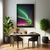 Quadro Decorativo - Aurora Boreal Sobre as Montanhas - Damuvia - Quadros Decorativos com Moldura Filete