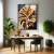 Quadro Decorativo - Elegância Natural das Folhagens Douradas na internet