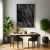 Quadro Decorativo - Elegância Dourada sobre Sombras - Damuvia - Quadros Decorativos com Moldura Filete