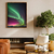 Quadro Decorativo - Aurora Boreal Sobre as Montanhas