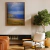 Quadro Decorativo - Harmonia da Praia e Montanhas Sob o Céu Tempestuoso - comprar online