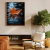 Quadro Decorativo - Folha de Outono Flutuando Sobre o Lago - loja online