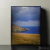 Quadro Decorativo - Harmonia da Praia e Montanhas Sob o Céu Tempestuoso na internet