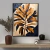 Quadro Decorativo - Elegância Natural das Folhagens Douradas - Damuvia - Quadros Decorativos com Moldura Filete