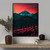 Imagem do Quadro Decorativo - Montanha Sob o Céu Ardente