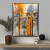 Quadro Decorativo - Coleção {Autumnal Abstract} #03 - Damuvia - Quadros Decorativos com Moldura Filete