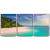 Kit 3 Quadros Decorativos - Praia
