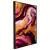 Quadro Decorativo - Arte Abstrata em Tons de Roxo e Dourado - comprar online
