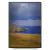 Quadro Decorativo - Harmonia da Praia e Montanhas Sob o Céu Tempestuoso