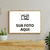 Quadro Decorativo Personalizado - Moldura Filete (Horizontal) - loja online