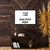 Imagem do Quadro Decorativo Personalizado - Moldura Filete (Horizontal)