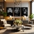 Imagem do Kit 3 Quadros Decorativos - Foco Execução e Disciplina